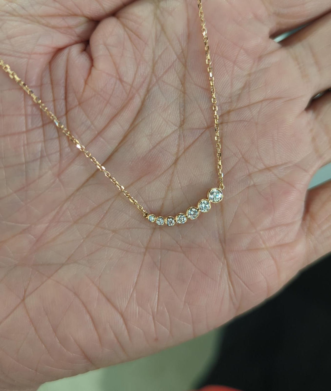 Diamond Necklace N0225-RD-18R