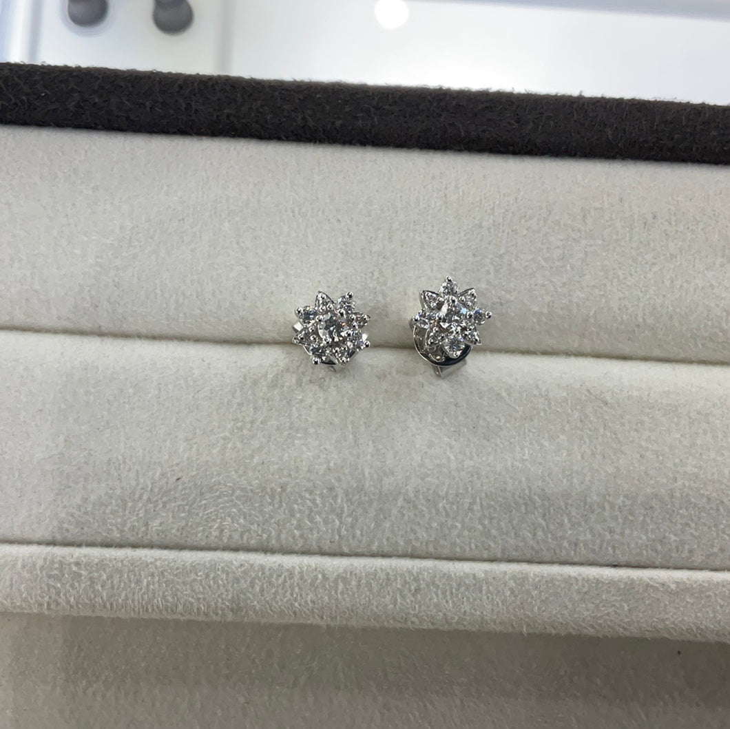 Flower Diamond Earring EA3047