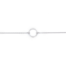 將圖片載入圖庫檢視器 Circular Diamond Bracelet B0087-8M-CR-18W
