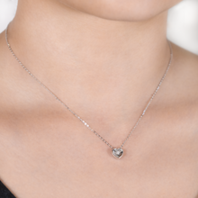 將圖片載入圖庫檢視器 Heart Shape Diamond Necklace
